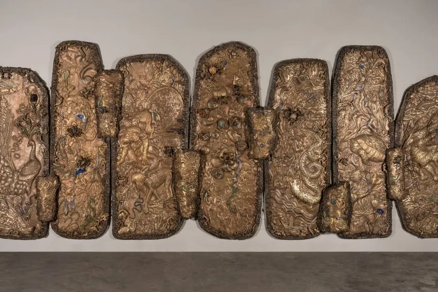 "Garden of Life" wall panel (Vikram Goyal)