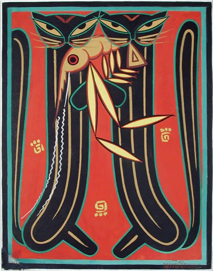 Jamini Roy Art Style Jamini Roy Art Style